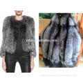 For Design of Real Silver Fox Fur or Sale the Material